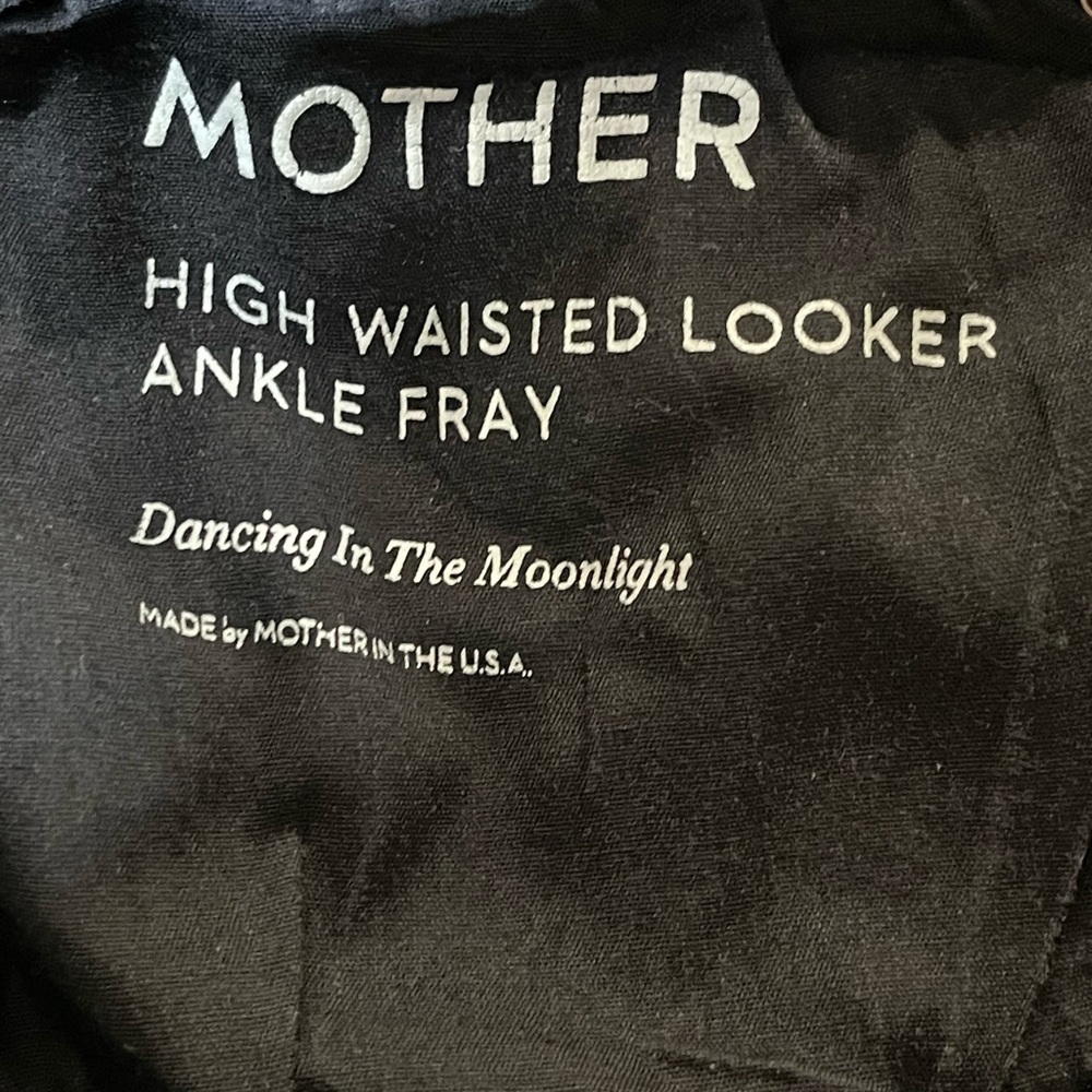 MOTHER high waisted looker ankle fray dancing in the moonlight size 29 - Picture 9 of 11